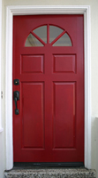 main entrance front door